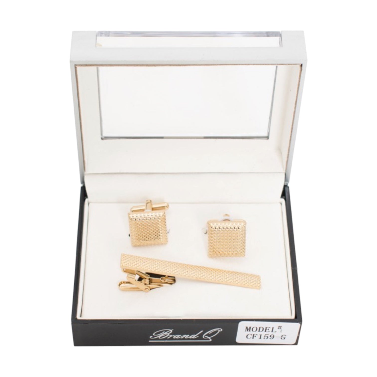 BRAND Q: Cufflinks w/ Tie Bar CF159